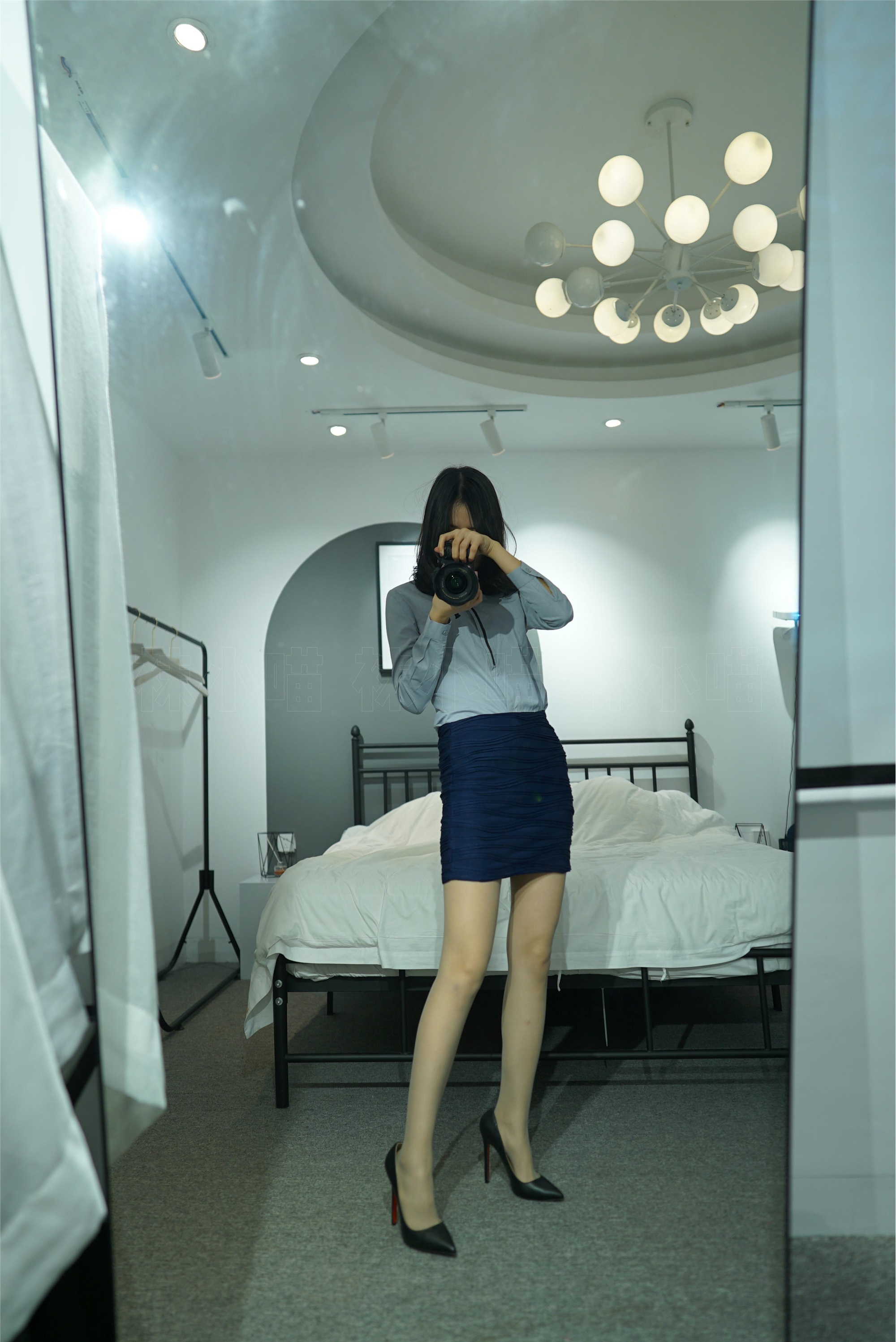 KittyWawa袜小喵  KT145《镜中我》